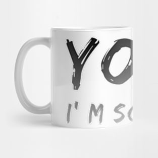 Yoga I´m So Down Mug